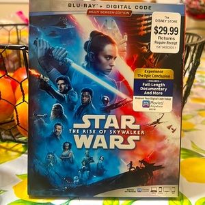 NWT Star Wars the rise of sky walker Blu-ray